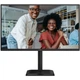 TFT 27" AOC , IPS, 120Hz, VGA, HDMI, DP, USB-hub, HAS, Pivot, колонки, чорний (27E4U) - зображення 1