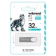 USB флеш накопитель Wibrand 32GB Irbis Silver USB 2.0 (WI2.0/IR32U3S) - изображение 2