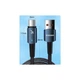 Дата кабель USB 2.0 AM to USB-C 2.0m 100W blue Essager (EXC7A-CGA03-P) - изображение 10