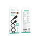 Дата кабель USB 2.0 AM to Micro 5P 3.0m Lenny silicone BX113 black BOROFONE (6941991115547) - изображение 6