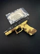 Страйкбольный пистолет Glock 18 Желтый - изображение 3