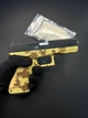 Страйкбольный пистолет Glock 18 Желтый - изображение 5