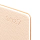 Щотижневик Leo Planner Binario 10х17 см датований 2027 м‘який бежевий 128 сторінок (252738) - зображення 2