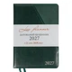 Щоденник діловий Leo Planner Whisky A5 датований 2027 твердий зелений 368 сторінок (252755) - изображение 1