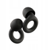 Беруши Loop Quiet 2 Black, силиконовые вкладыши для ушей, шумопонижение до 24 дБ, черные - изображение 1