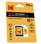 Карта пам’яті Kodak microSDXC 128 ГБ UHS-I U3 V30 A1 Class 10 до 100 МБ/с з SD-адаптером - изображение 1