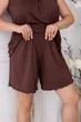 Пижама батальная трикотаж plus size Пш1250, 3XL - изображение 4