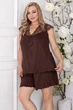 Пижама батальная трикотаж plus size Пш1250, 3XL - изображение 5