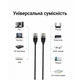 Патч-корд Cat.6A UTP Patch Cable 0.5M Black Slim Type Vention (IBIBD) - изображение 2