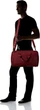 Жіноча дорожня спортивна сумка DKNY Donna Karan New York, бордова, з довгим плечовим ременем, вишневого кольору - изображение 8