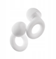 Беруши Loop Quiet 2 White, силиконовые вкладыши для ушей, шумопонижение до 24 дБ, белые. - изображение 1