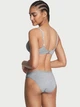 Хлопковые трусики бикини Victoria's Secret серого цвета р. S арт. 30576 - изображение 2
