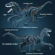 Робот Динозавр на радиоуправлении Velociraptor подсветка, звук, ходит, пульт Синий (i7-171804) - изображение 6