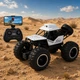 Джип на радиоуправлении, Wi-Fi камера 4K HD, приложение, подсветка, отвертка, амортизация, противоударный корпус, резиновые шины, держатель для телефона Белый (i7-173282) - изображение 1