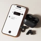 Бездротові Bluetooth навушники ACEFAST W8 Earbuds AI Translation ENC TWS BT 6.0 Black - изображение 7