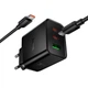 Адаптер сетевой HOCO Grande charger C to C cable set N75 |2C/1A, 65W/3A, PD/QC| 5271270 - зображення 5