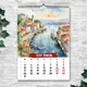 Календарь настенный перекидной 2027. Города. Акварель. 13 листов ENTERSTORE 42х29.7 см (ART 250192) - изображение 6