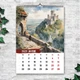 Календарь настенный перекидной Ведьмак акварель 13 листов ENTERSTORE 42х29.7 см (ART 250188) - изображение 3