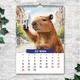 Календарь настенный перекидной Капибары в большом городе 13 ЛИСТОВ ENTERSTORE 42х29.7 см (ART 250181) - изображение 7