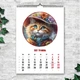Календар настінний перекидний Коты 13 листов 42х29.7 см (ART 250153) - зображення 6