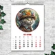 Календар настінний перекидний Коты 13 листов 42х29.7 см (ART 250153) - зображення 9