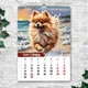 Календарь настенный перекидной ШПИЦ СОБАКА АКВАРЕЛЬ 13 ЛИСТОВ ENTERSTORE 42х29.7 см (ART 250154) - изображение 10