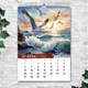 Календарь настенный перекидной МОРЕ ІІІ 2027 13 листов ENTERSTORE 42х29.7 см (ART 260115) - изображение 10