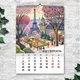Календарь 2027 настенный перекидной Рисунки 13 листов ENTERSTORE 42х29.7 см (ART 250146) - изображение 4