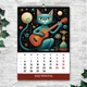 Календарь настенный перекидной А3 «Señor Gato» 2027 — 13 иллюстраций котов ENTERSTORE 42х29.7 см (ART 250141) - изображение 13