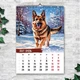 Календарь А3 перекидной настенный НЕМЕЦКАЯ ОВЧАРКА 13 листов ENTERSTORE (art. 260208) - изображение 10