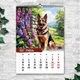 Календарь А3 перекидной настенный НЕМЕЦКАЯ ОВЧАРКА 13 листов ENTERSTORE (art. 260208) - изображение 14
