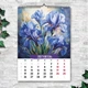Календарь перекидной настенный Цветы 13 листов А3 ENTERSTORE (art. 269001) - изображение 5