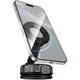 Автотримач Borofone BH140 Gloria Vacuum Suction Magnetic (center console) (Black / Metal gray) - зображення 2
