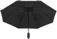 Зонтик Lifeventure Trek Umbrella Medium компактный легкий автоматический UPF 50+ Black - изображение 5