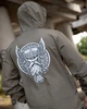 Мужская ветровка Born Of War Odin Олива мемори ткань ветро- и влагозащита капюшон XL - изображение 5