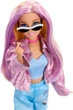 Лялька Барбі Делюкс Стиль у металево-рожевій спідниці та куртці Barbie Deluxe Style Metallic Pink Barbiecore Skirt and Jacket (JNC61) (JNC61) - изображение 5