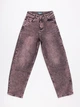 Женские демисезонные джинсы Baggy коричневые (N7424-1) 26 - изображение 5