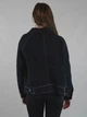 Женская демисезонная кофта из альпаки черная one size (2378) - изображение 5