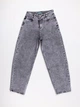 Женские демисезонные джинсы Baggy серые (N7424-2) 29 - изображение 4