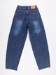 Женские демисезонные джинсы Baggy темно-синие (N7424-3) 28 - изображение 4