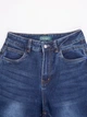 Женские демисезонные джинсы Baggy темно-синие (N7424-3) 28 - изображение 7