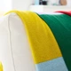 Плед, с узором/разноцветный, 130x170 см GREJSIMOJS IKEA 606.020.03 - изображение 5