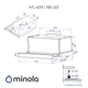Вытяжка телескопическая Minola HTL 6215 I 700 LED - изображение 14