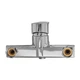 Змішувач для ванни PLAMIX OSCAR-009 EURO CHROME (без шланга та лійки) (Колір хром) (PM0026) - изображение 3