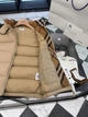 Мужская бежевая пуховая жилетка Burberry с капюшоном, гусиный пух 90% 2XL - изображение 5