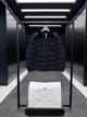Мужская пуховая куртка Prada черная с вельветовым воротником Oversize, L - изображение 2