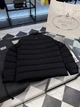 Мужская пуховая куртка Prada черная с вельветовым воротником Oversize, L - изображение 12
