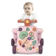Ходунки-каталка 5 в 1 Baby Walker 999M со столиком, мини-велобегом, игровой панелью, погремушками и музыкальной игрушкой - изображение 2