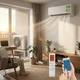 Кондиціонер Airwell AURA HDLA50 Smart Inverter 18000 BTU, A++/A+, Wi-Fi, обігрів, нічний режим, до 30 м², R32, білий - зображення 2