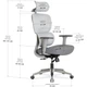 Офисное кресло "D1 Air" Mealux HF-D1 F/G, Grey, до 136 кг - изображение 3
